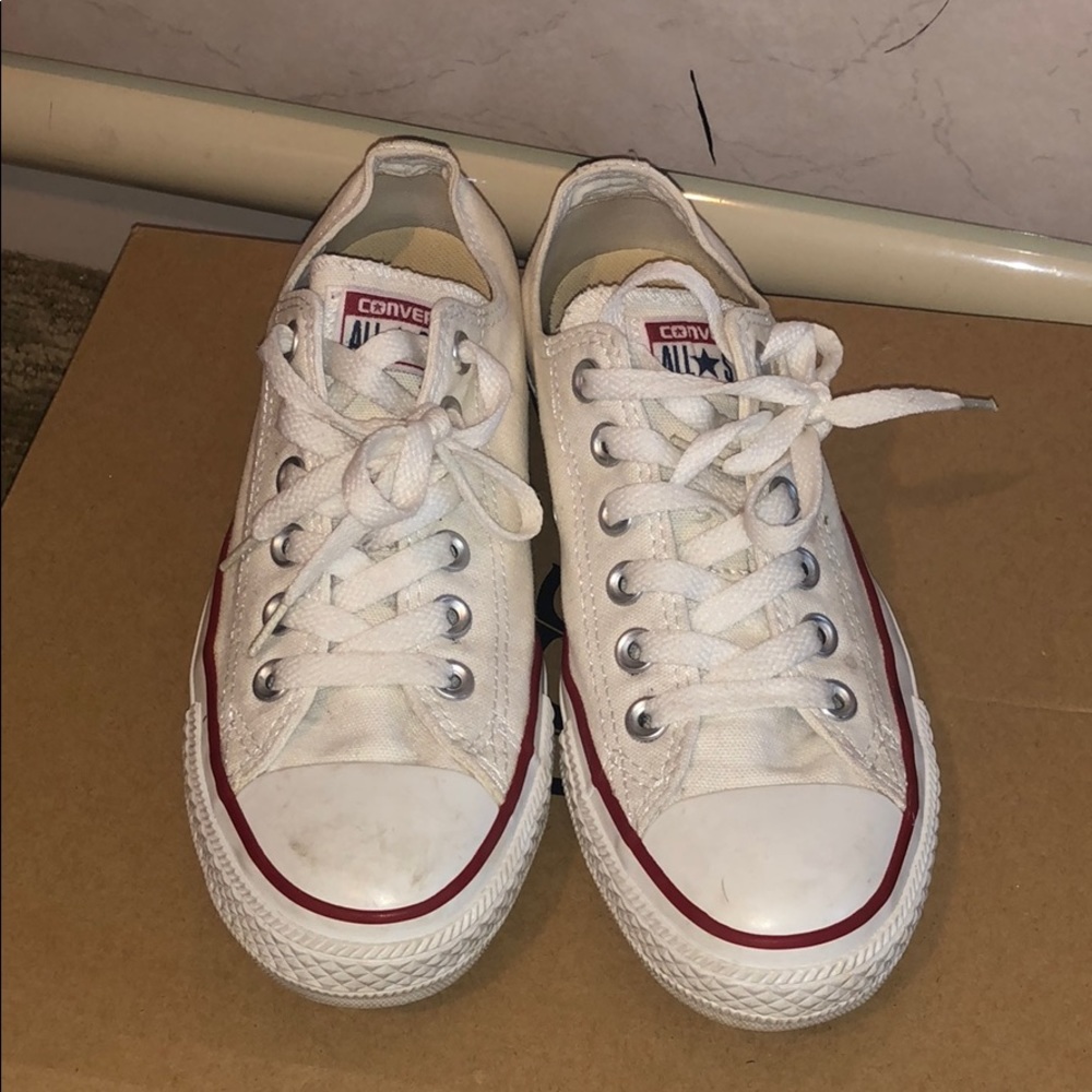 White Converse